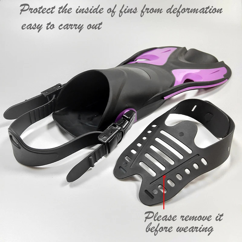 Professional Scuba Diving Fins Adult Adjustable Swimming Shoes Silicone Submersible Snorkeling Foot Monofin Diving Flippers 250411