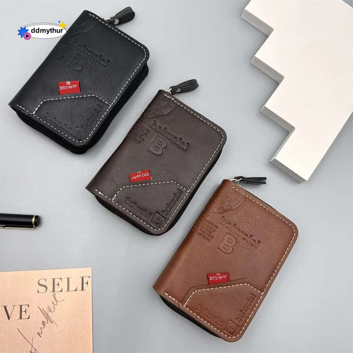 11 Detents Cards Holders PU Business Bank Credit Bus ID Card Holder Cover Coin Pouch Wallets Bag Organizer ddmythur