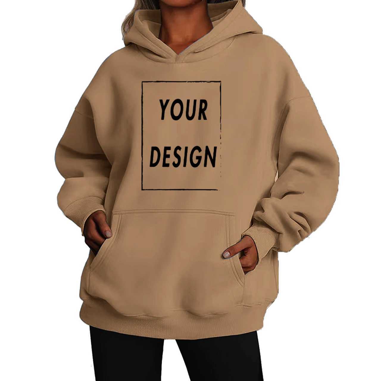 POD customization Women Hoodies Pullover Hooded Sweat Shirts Solid Color Jogger Long Sleeve Black Jogging Men Sweatshirt Sport Top Winter ClothingT251
