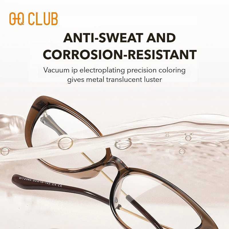 O-Q CLUB Womens Grade Glasses Men Optical Lenses Transparent Eyepieces for Reading Lunettes Myopia Eyeglasses Photochromic Lens Z250411
