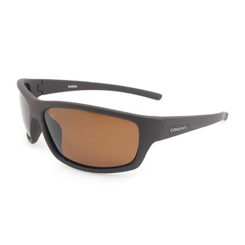 2023 Male Brand Design Polarized Sunglasses for Men Brown Sports Rectangle Sun Glasses Lenses Male Cycling Eyewear Gafas UV400C250411