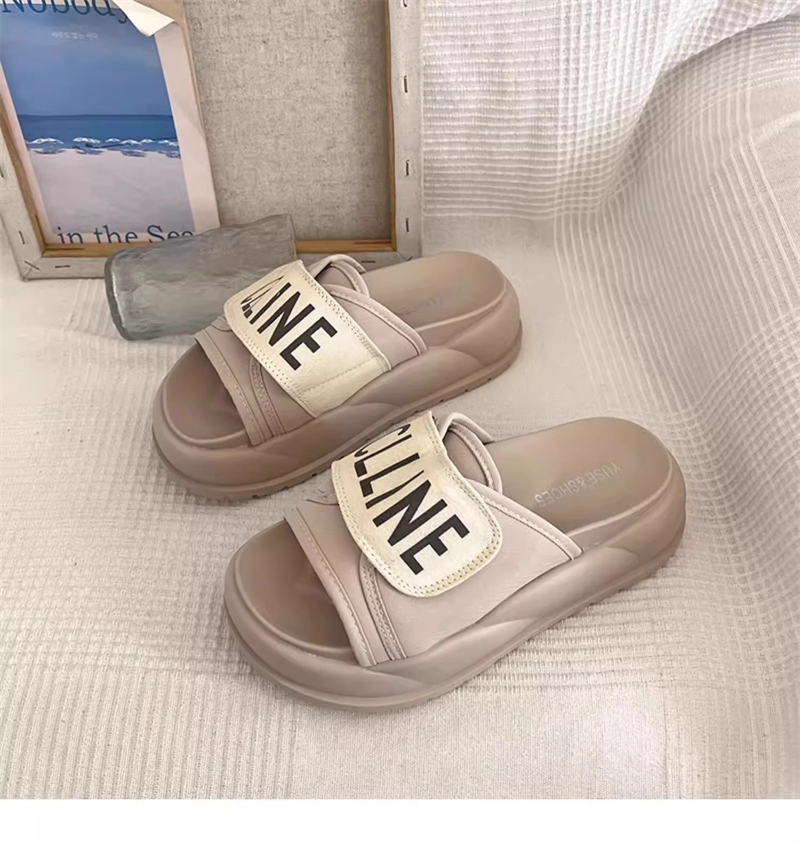 new free shipping designer slippers for woman outdoor indoor Low sandal casual black beach shoes