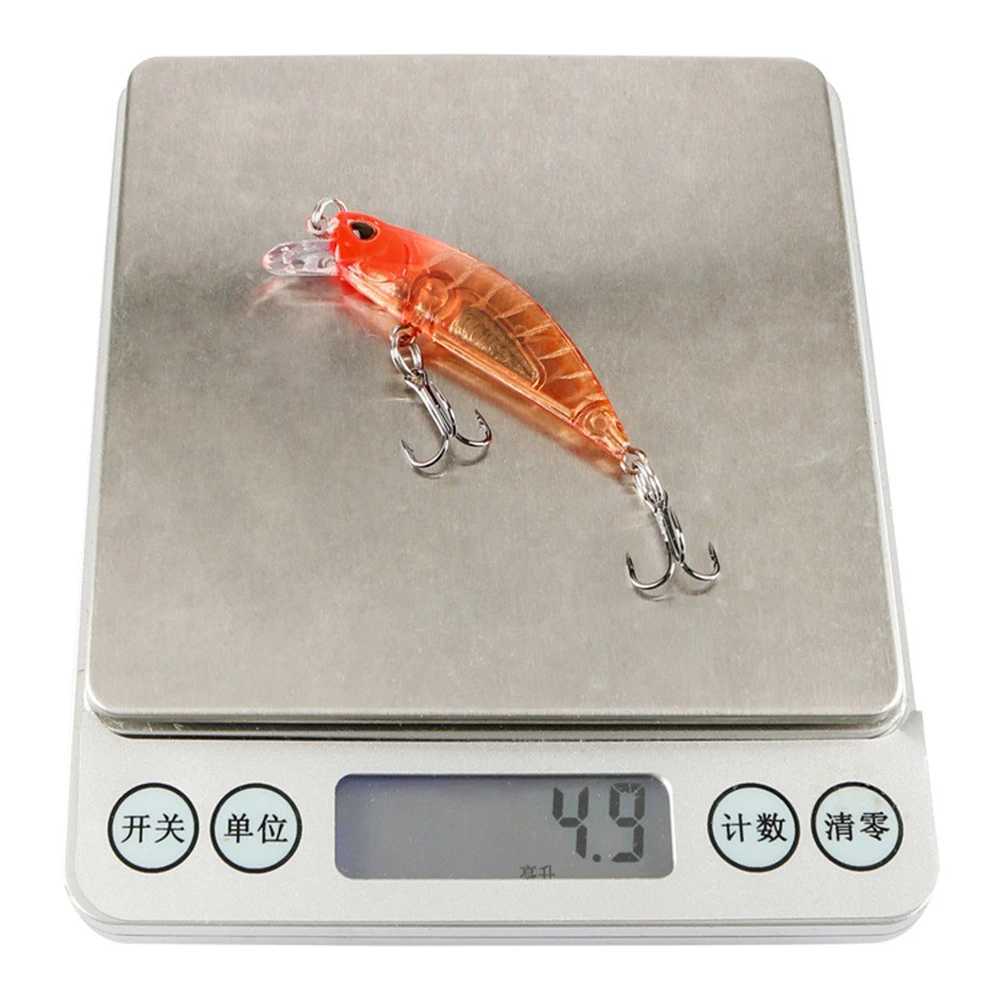 Mini Sinking Minnow Wobblers Fishing Lures 5.5cm 5g Trout Artificial Plastic Hard Bait Jerkbait Crankbait Bass Fishing Tackle Z250411