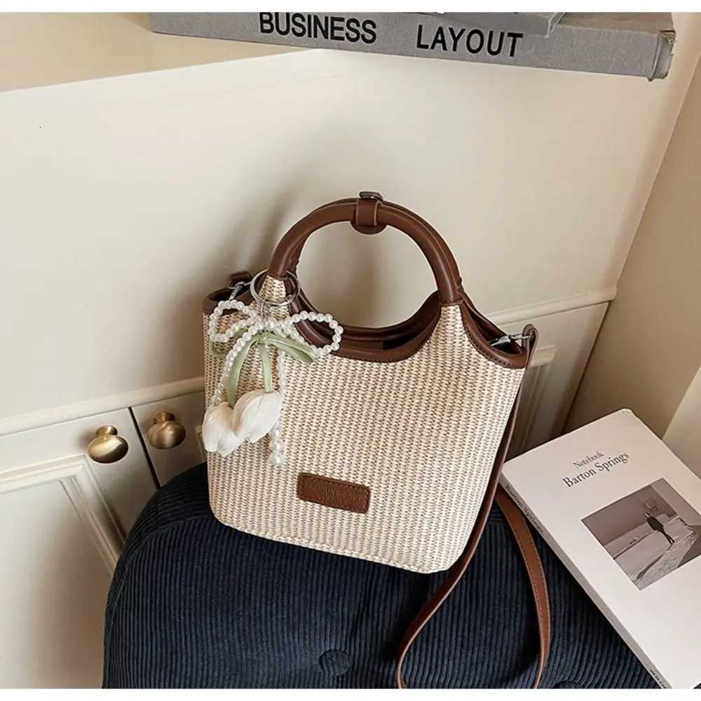 Adjustable Strap Tote Bag Casual Large Capacity PU Shoulder Bag Lightweight Women Handbag For Travel Work Beach Gym StoreT2511112