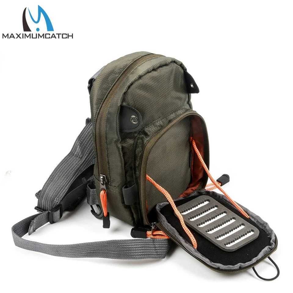 Maximumcatch Fly Fishing Bag Fishing Chest Pack Backpack With Fishing Tool Accessory Z250411