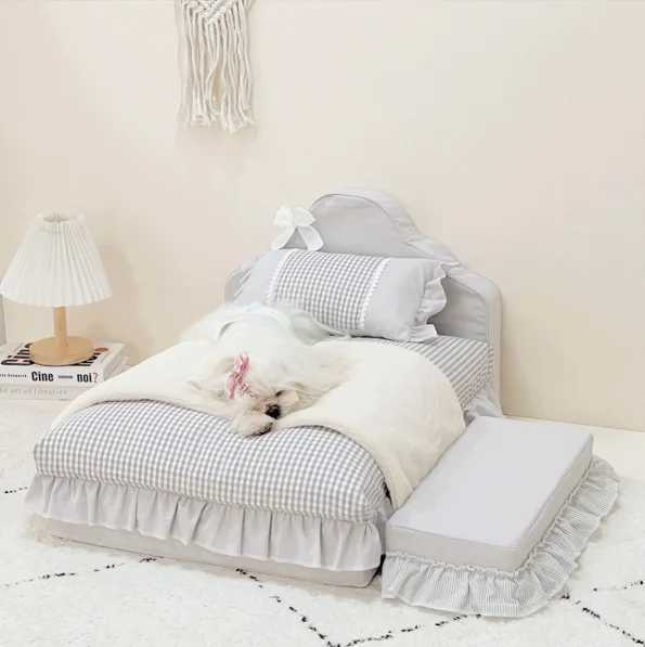 Pet bed detachable and washable all season universal dog house cat house cute Maltese Yorkshire X250412