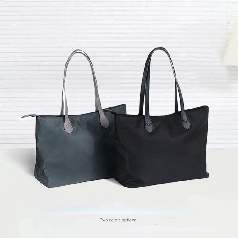 Women Shoulder Trendy Fashion Tote Bags Ladies Business Briefcases Nylon Handbags Satchels Large Capacity Laptop Bag