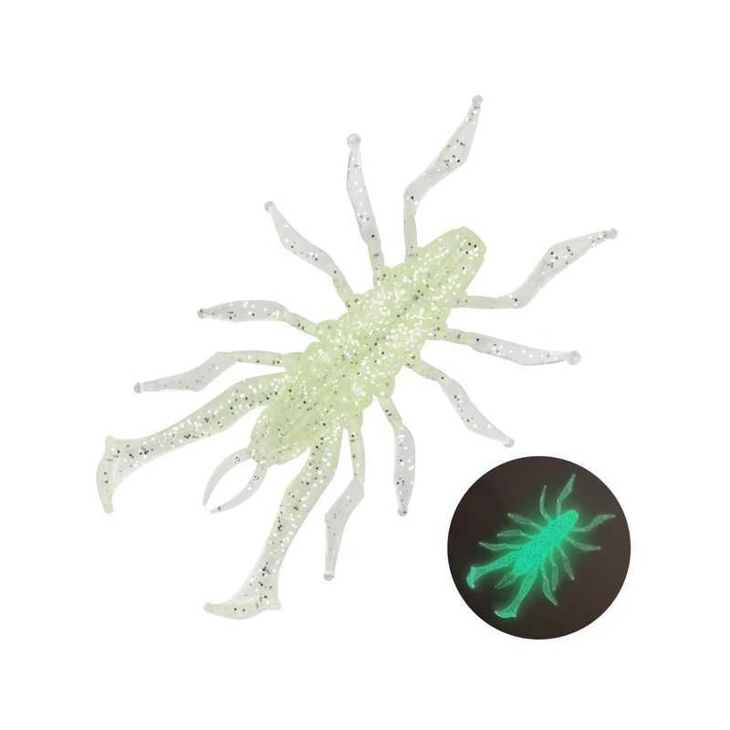 WESTBASS 4PCS Soft Swimbaits 3.5cm-7cm Silicone Creature Insect Baits Rubber Shrimp Wobblers Lilelike Fishing Lures Isca Pesca Z250411