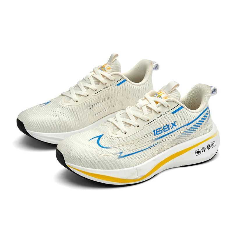 Large Size Mens Running Shoes Light Cfy Sports Jogging Shoes Mesh Breathable Sneakers Men Leisure Training Walking Shoes39-48 Z250411