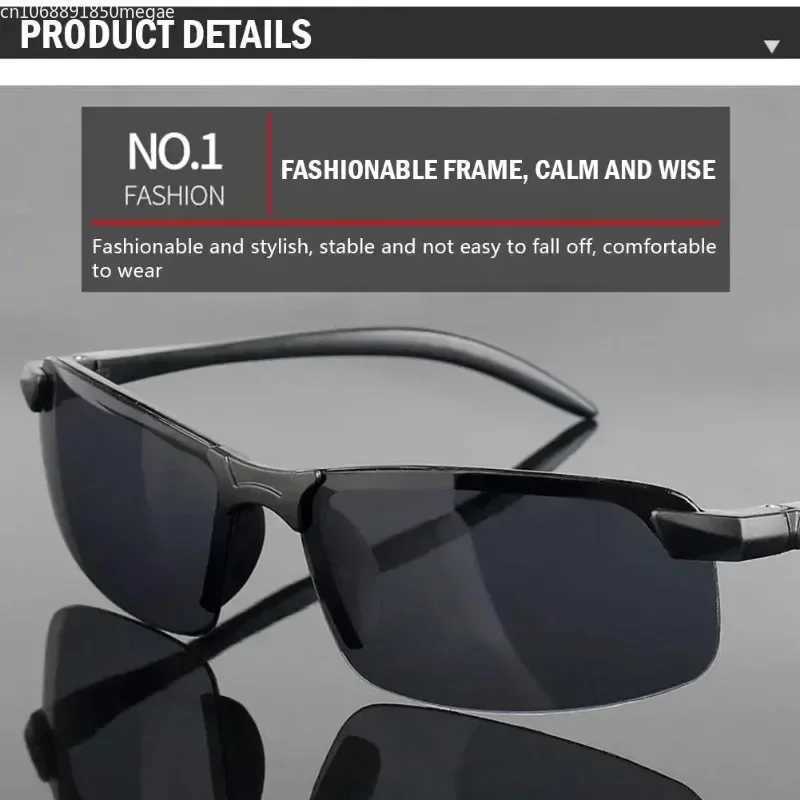 Sunglasses Men UV400 Sun Glasses Fishing Goggles Outdoor Sport Eyewear Fishing Sunshades Glasses Z250411