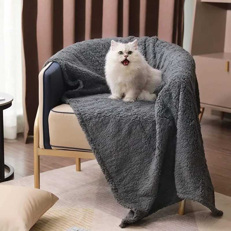 Comfortable blankets fluffy and soft Sherpa high-quality wool pet blankets for dogs puppies cats cushions sofas furniture protective covers X250412