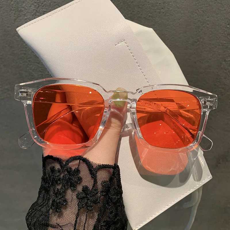 Retro 2024 Classic Vintage Square Sunglasses Women Oversized Sunglasses Women Men Retro Black Luxury Sun Glasses UV400 Z250411
