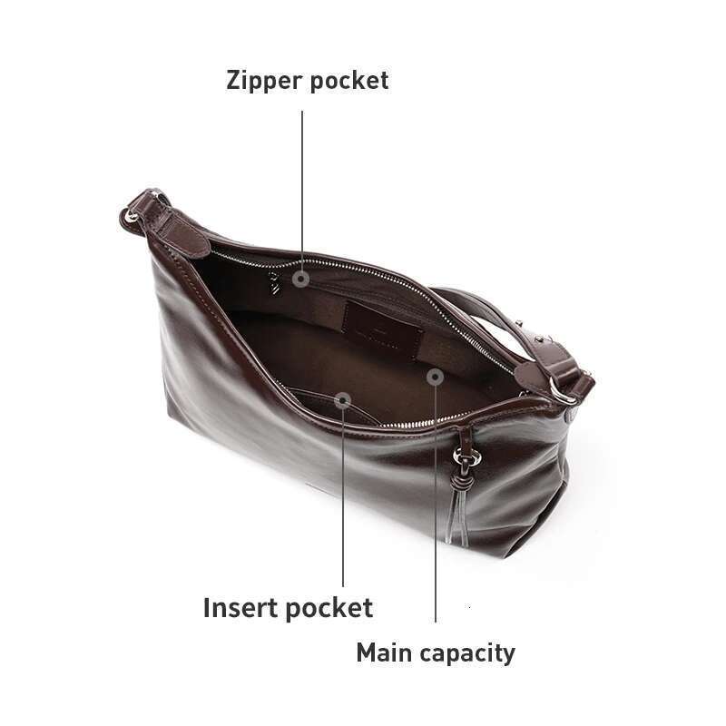 LA FESTIN Original Brand Designer Shoulder Crossbody Fashion Women Retro Female High Quality Leather Bag