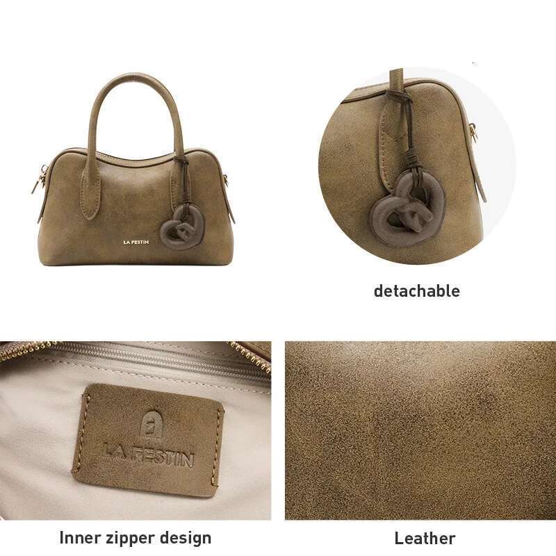 LA FESTIN Original Handbags Women Popular Shoulder Crossbody 2025 New Casual Bag Fashion Leather Bags