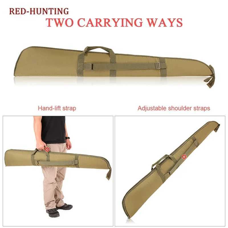 Outdoor Tactical Rifle Carry Bags Hunting Gun Case Shotgun Case Painting Shooting 130cm 51 Z250411