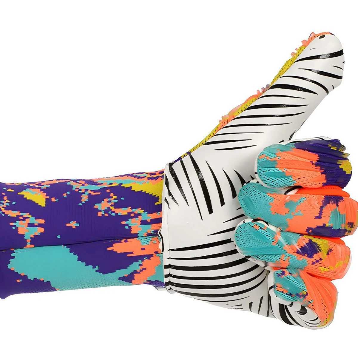 Soccer Goalkeeper Gloves for Youth Adult Football Goalie Gloves with Strong Grips High Performance Pro-Level Goalkeeper GloveW251112