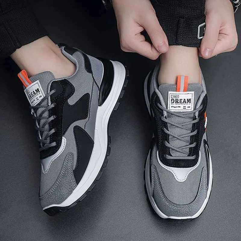 Oulylan Comfortable Mens Shoes Fashion Mens Sneakers 2024 Autumn New Brand Design Comfortable Soft Soled Men Running ShoesC250411