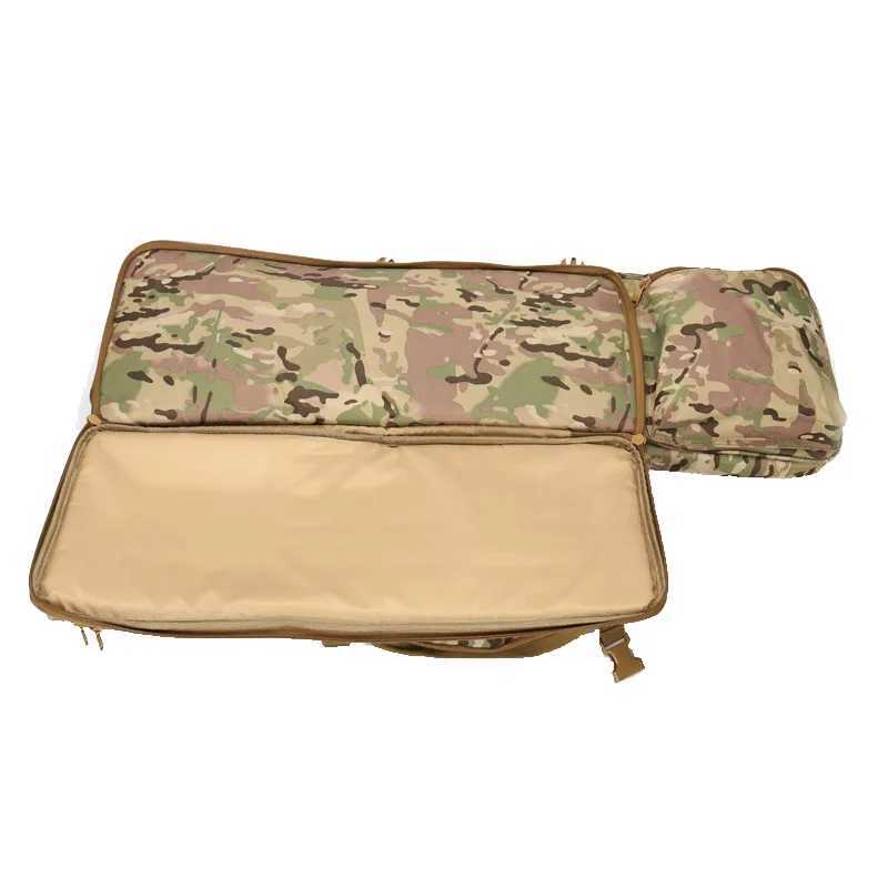 Military Tactical Rifle Case Airsoft Combat Bag Paintball Sniper Equipment Shooting Hunting Range Gun War Games Fishing Backpack Z250411