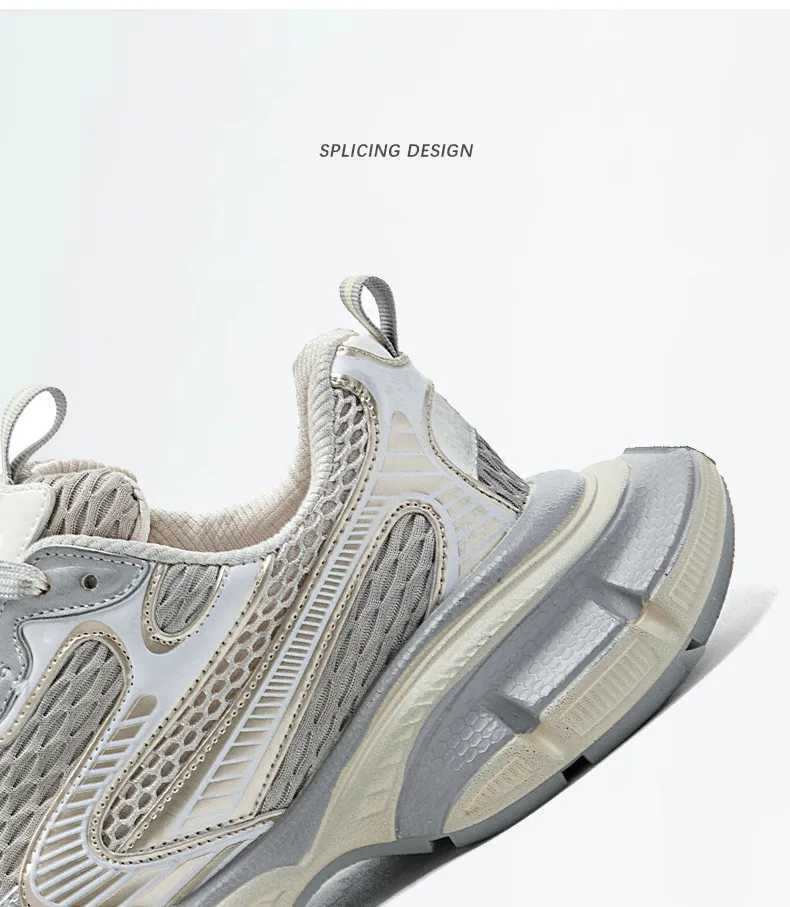 Lacing up running shoes Wens casual sneaker Couple Sport Shoes Thick Sole Luxury designer shoes Retro Dirty Casual Dad Shoes Z250411