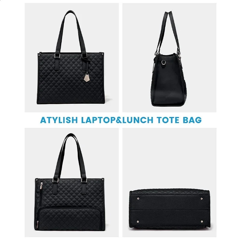 Portable lunch tote bag womens multi-purpose insulated lunch shoulder bag makeup bag durable waterproof travel bag 250410