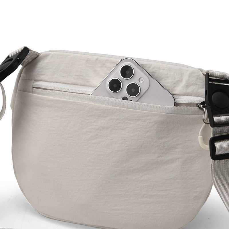 Womens Waist Bag Solid Color Outdoor Fanny Pack with Phone Pocket Lightweight Running Hiking Crossbody Sling for CampingT2511112