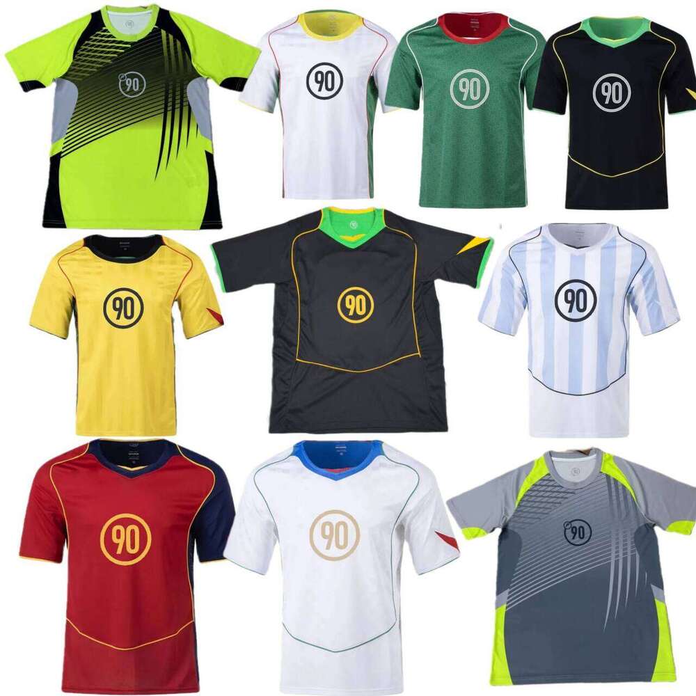 Total 90 2025 T90 Energy football jersey KAKA RONALDO R.MARQUEZ RONALDINHO MARADONA G.DOS SANTOS R.CARLOS FIGO classic soccer jerseys