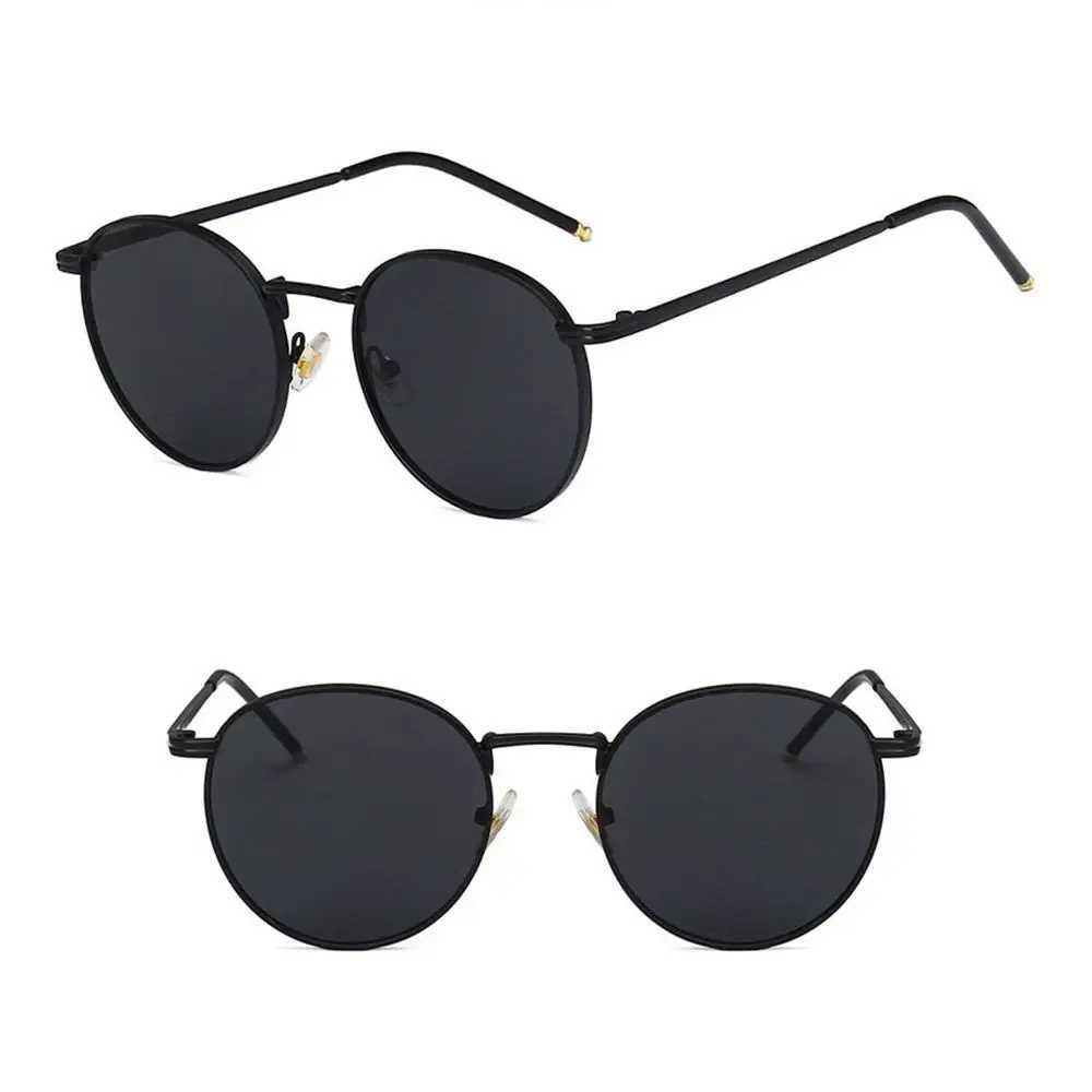 Fashion Glasses Fishing Metal Frame Shades Round Sun Glasses Womens Eyewear Women Men Sunglasses Z250411