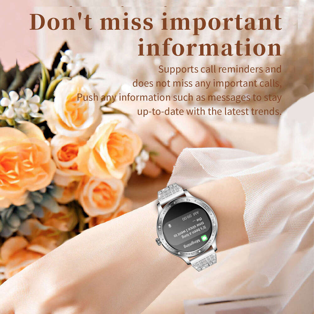 Smart Watch Women Answer/Make Call/Information Notification, HD Screen Smartwatch with Different Band, Fitness Tracker/Mutilple Sport Modes/Sleep