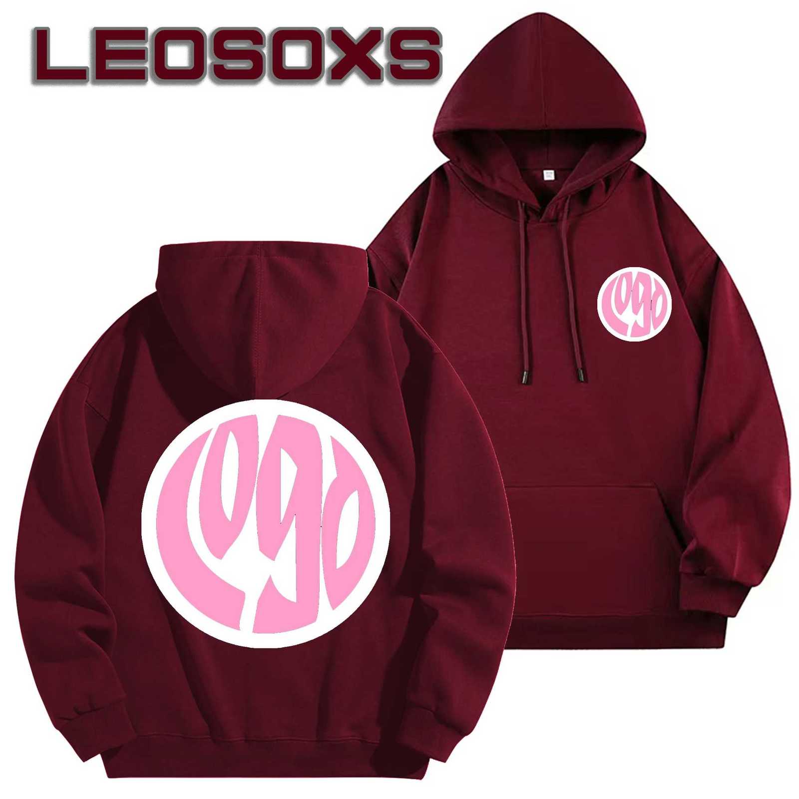 POD customization DIY custom pure cotton autumn and winter fashion casual men and women long-sleeved tops black hooded sweatshirt pulloverT251112