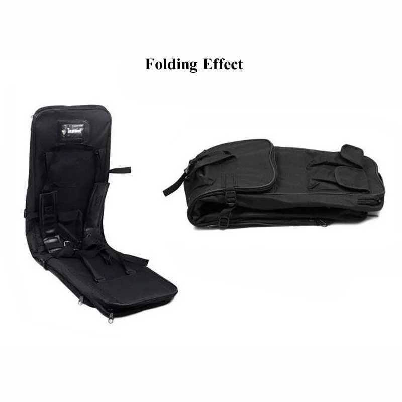 Outdoor portable Fishing Gear Bag Tactical Air Gun Bag Nylon Air Rifle Case Rifle Backpack Double Waterproof Universal Backpack Z250411