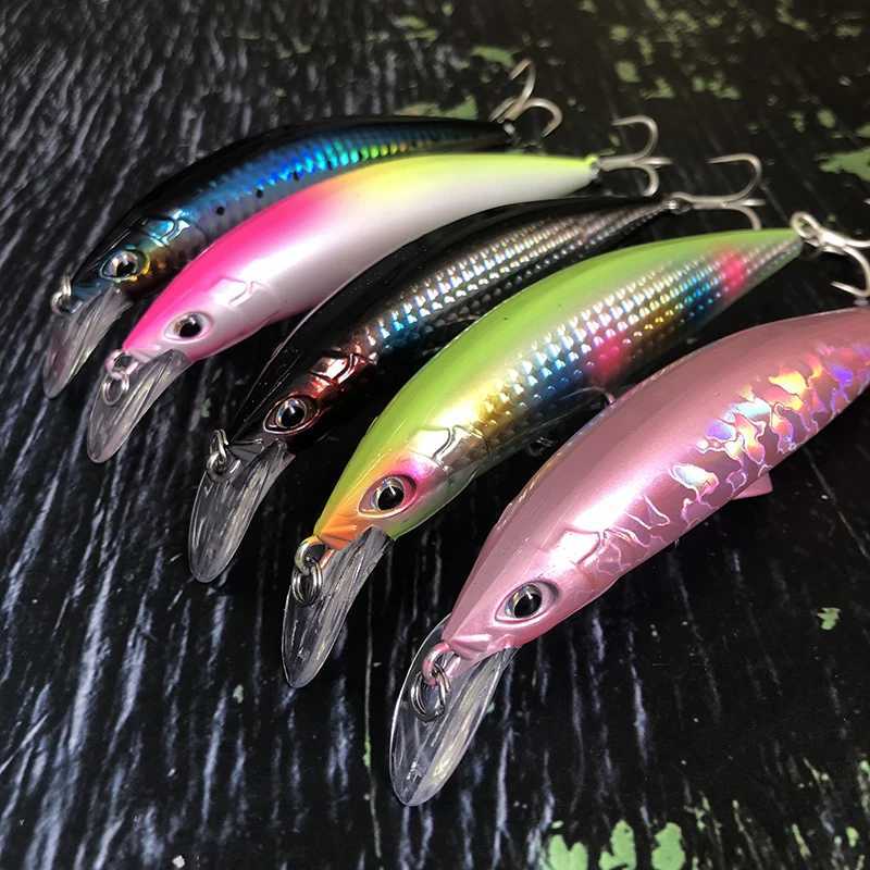 Heavyweight Sinking Minnow Fishing Lures 120mm 45g Long Casting Artificial Hard Bait Saltwater Trout Bass Wobblers for Pike Z250411