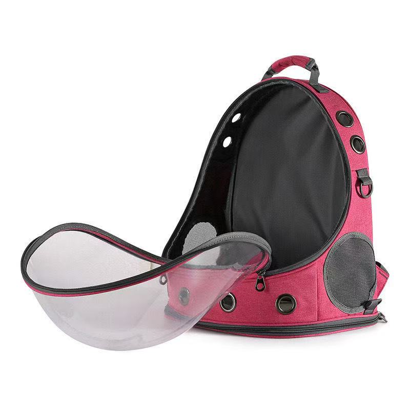 Cat Backpack Carrier: Clear Carrier Shoulder Bag, Comfortable Travel, Space Capsule Design, Portable Pet Supplies Free shipping
