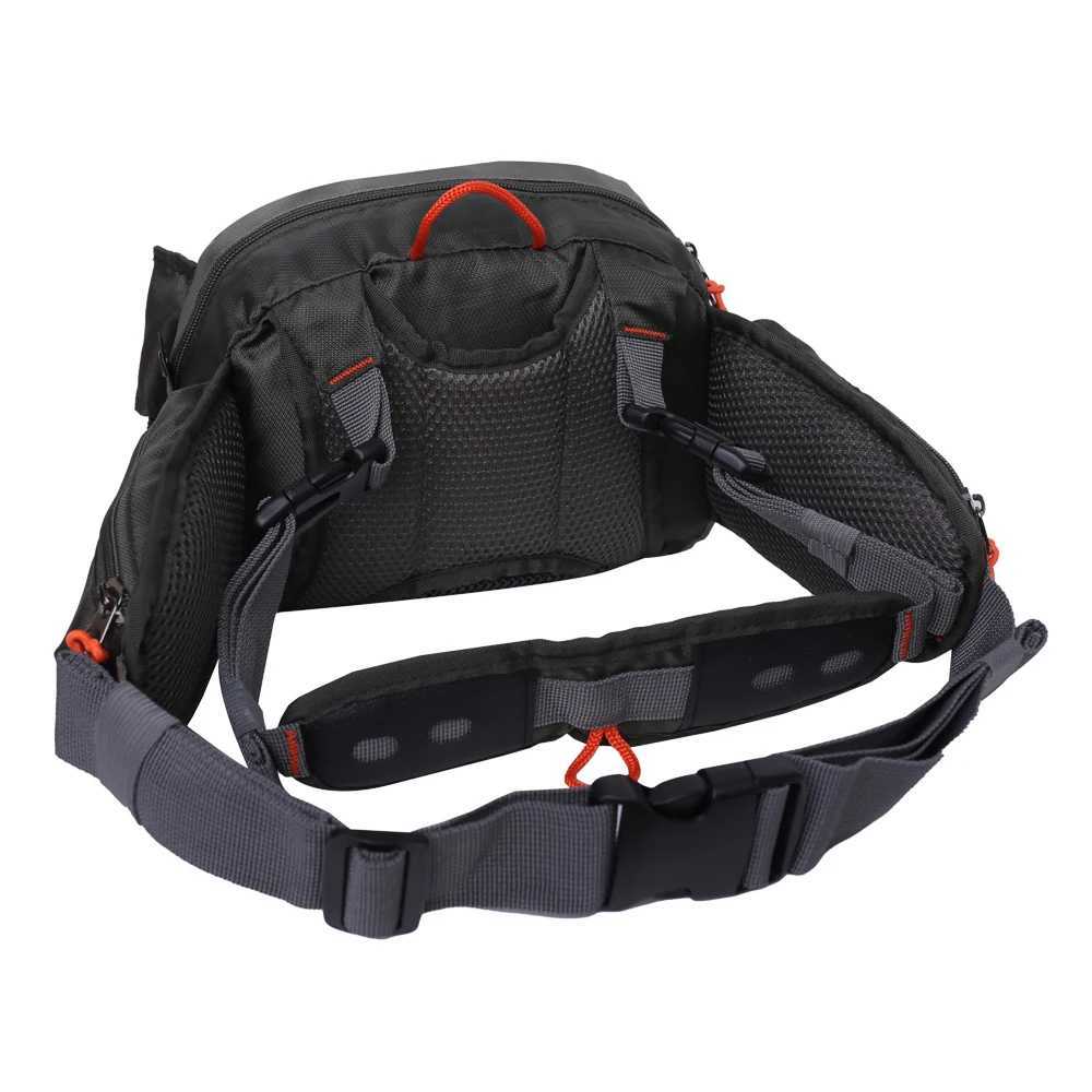 Kylebooker Fly Fishing Chest Pack Tackle Storage Hip Bag River Fishing Waist Pouch Z250411