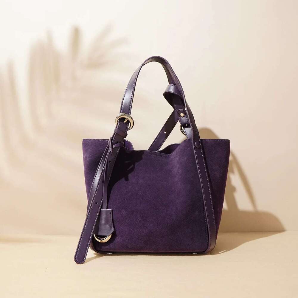 Designer Bag Genuine Leather Tote Large Capacity Vegetable Basket Bucket Designer Shoulder Bag For Women
