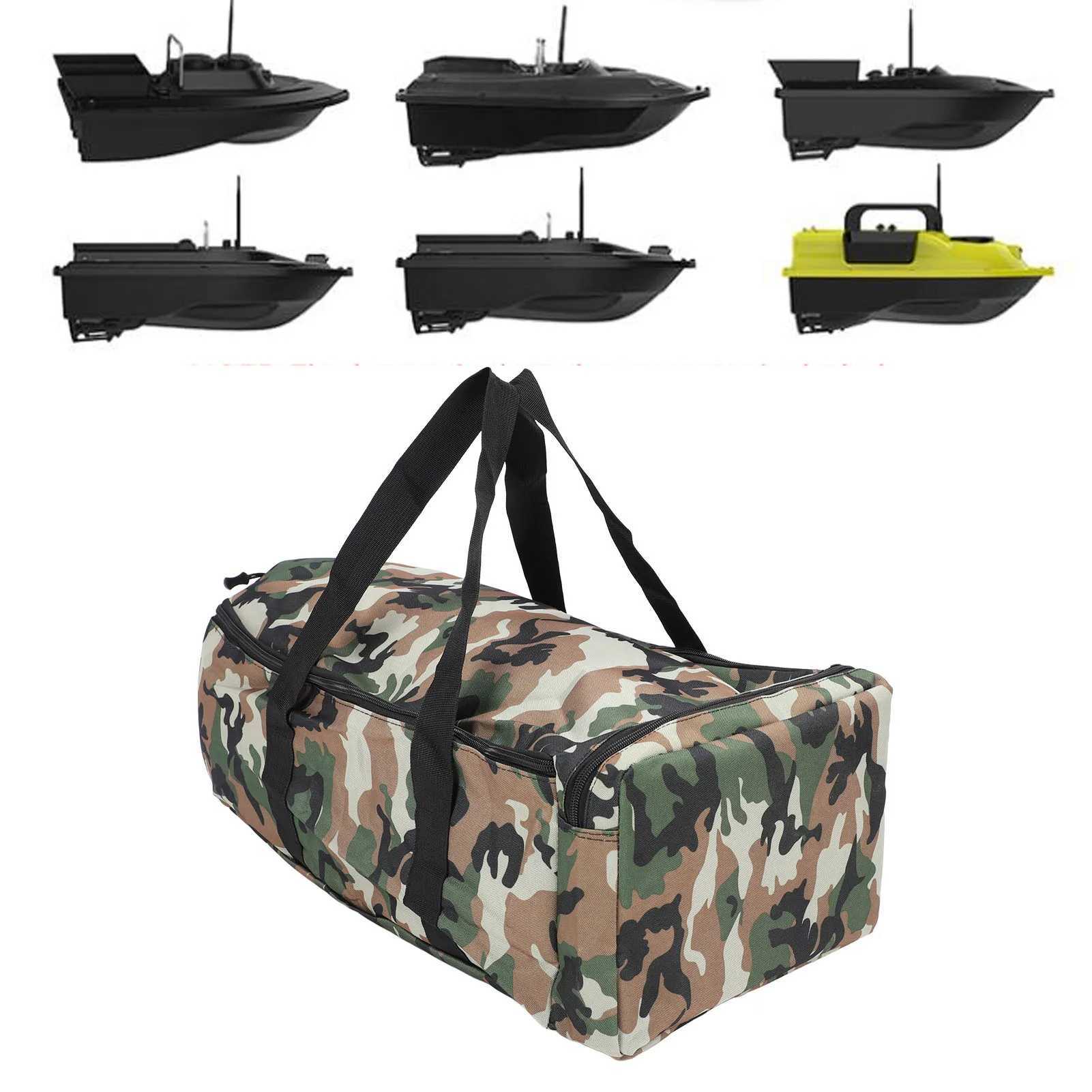 ZK30 Fishing Bait Boat Storage Bag Portable Waterproof 1000D Oxford Cloth Tackle Universal Carry Case Z250411