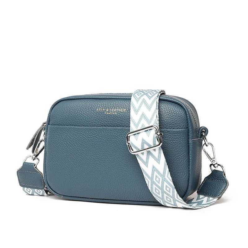 Genuine Leather Handbag For Women Crossbody Bag Cowhide Fashion Shopping Daily Casual Zipper Female Shoulder Bag to Lady giftT2511112