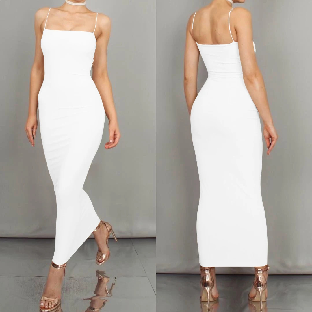 JZ1 Summer Womens Long Strap Dress Club Sexy 250411