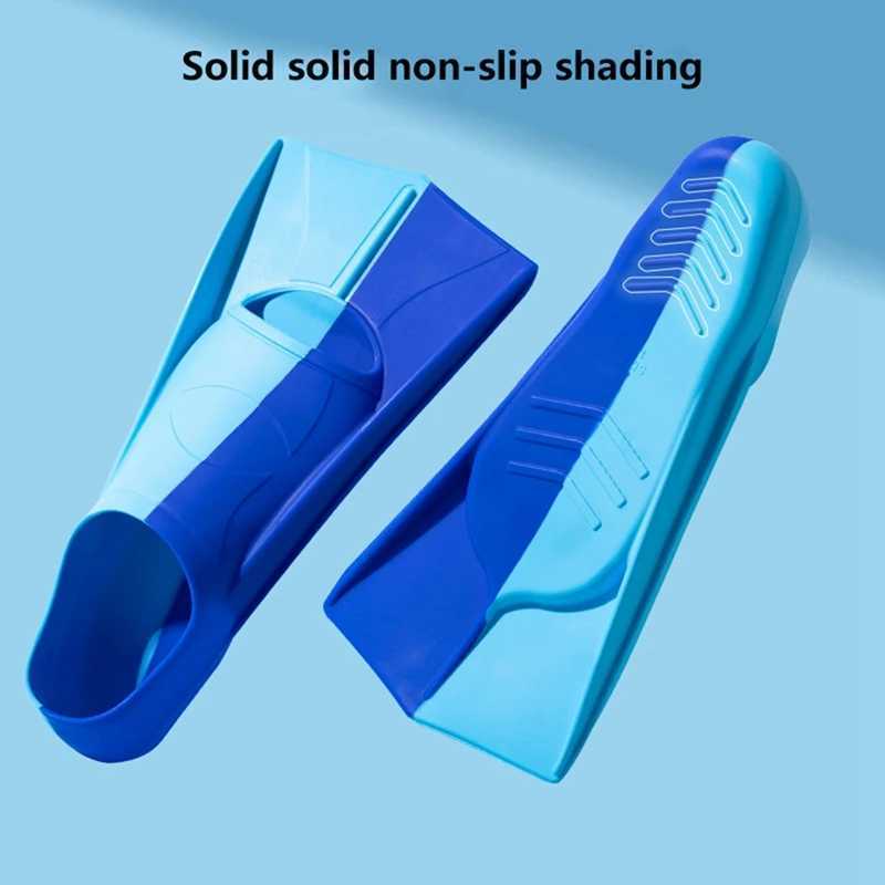 Professional Swimming Fin Silicone Fin Childrens Diving Fin AccessoriesY250412