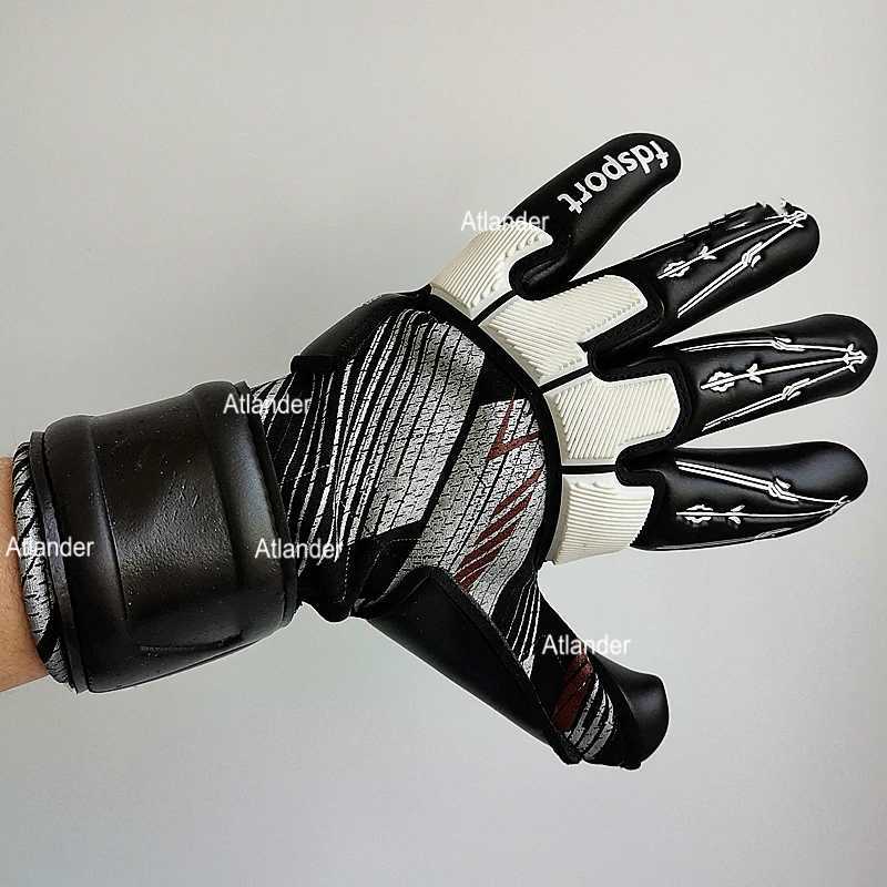 4MM Latex Goalkeeper Gloves Soccer Football Premium Quality Protection Thicken Goal Keeper Soccer Sport Goalie Goalkeeper GloveW251112