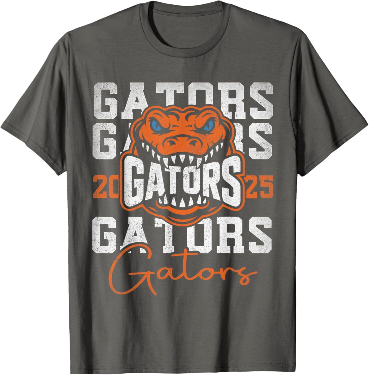 T shirt for Mens Vintage Fierce Gators Alligator Apparel for Men Women Graphic Tee Casual Tops Clothes Short sleeve cool