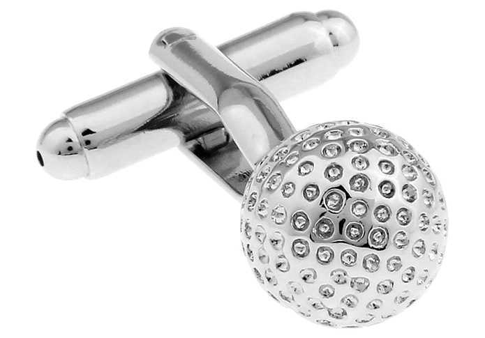Sports Design Golf Club Cufflinks Rust proof Silver Cufflinks Wholesale and Retail High quality Brass MaterialsT250412