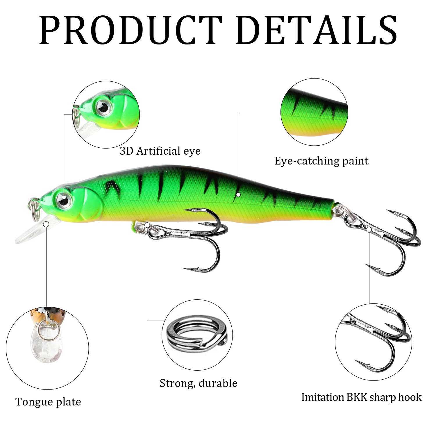 1Pcs Minnow Fishing Lure 90mm 8.4g sinking Far-casting Magnet System Artificial Hard Bait Plastic Wobblers Fishing Tackle Pesca Z250411