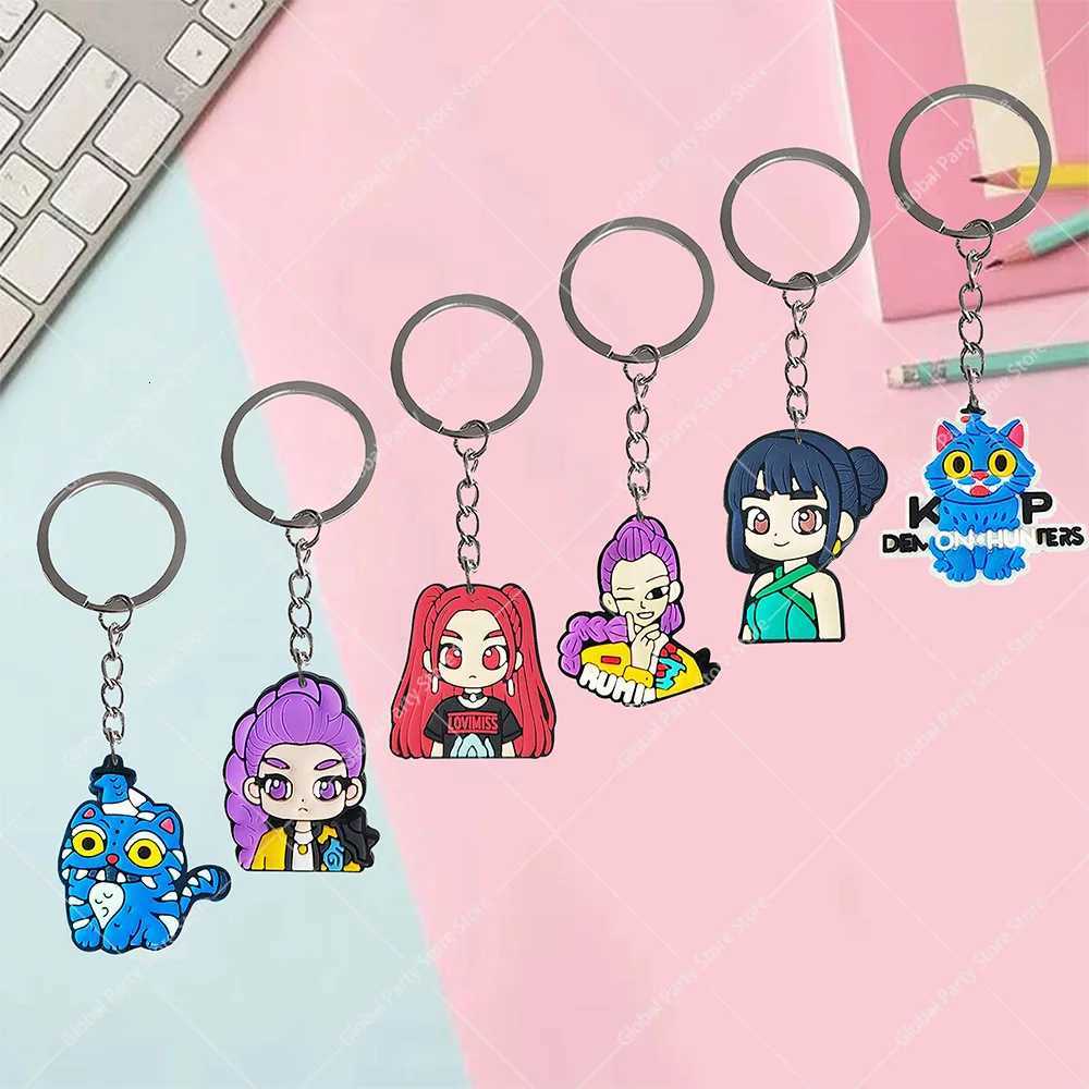 K pop Demon Hunters Keychain Birthday Party Decoration Kpop Anime Party Gift Filler Gifts for Guests Baby Shower Party Supplies Z251111