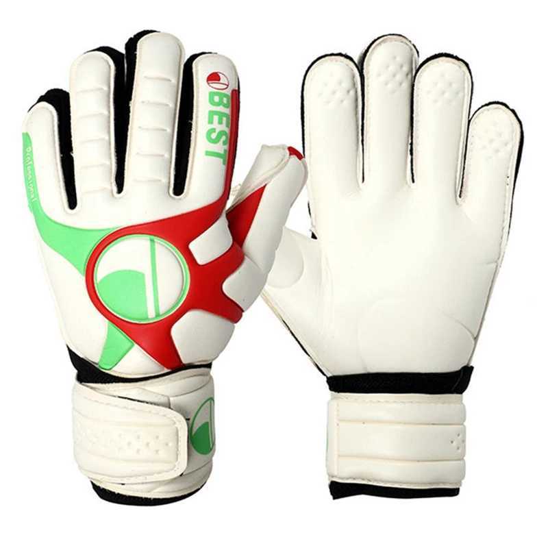 2015 Professional Womens Goalkeeper Gloves with 5 Fingers Preserved Thick Stick Latex Football Goalkeeper GlovesXJ250412