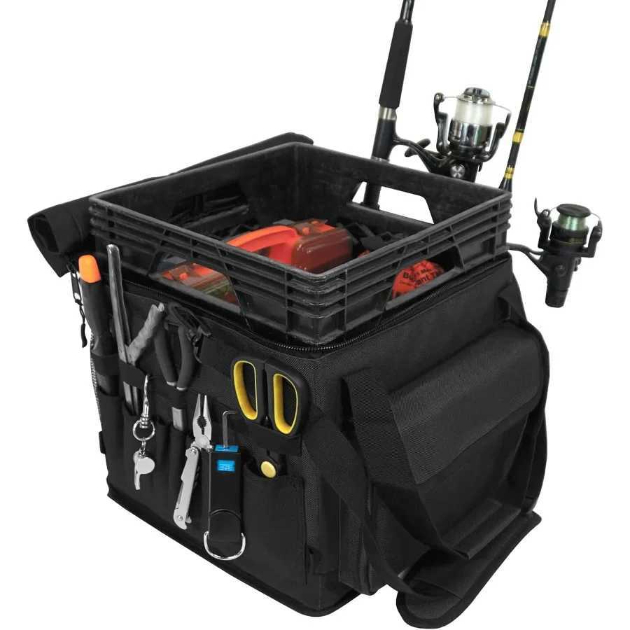 Pelican Exocrate Fishing Bag - Large Saltwater Resistant Fishing Bag - Kayak Fishing Tackle Storage Bag Z250411