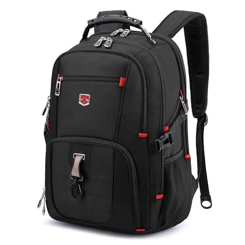Waterproof Men's Backpack 17 Inch Laptop Backpacks School Travel Bags Swiss-Style Large Capacity Business Bagpack Male Mochila