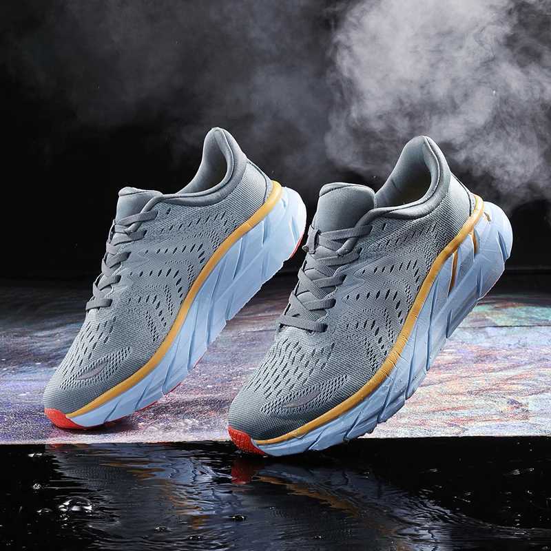 NEW Men Sports Running Shoes Casual Marathon Breathable Lightweight Wens Cfortable Athletic Nonskid Walking Sneakers Z250411