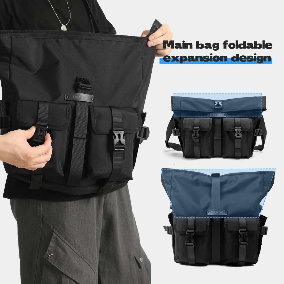 Lifetime Warranty Fashion Messenger Male Shoulder 13.3Inch Laptop Bag Outdoor Crossbody For Men Cycg Bags Boys