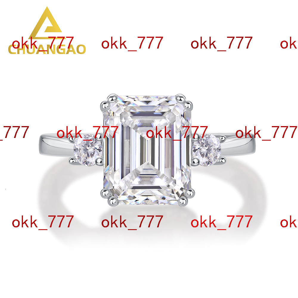 925 Silver Moissanite Ring Moissanite Wedding Ring Set Moissanite Ring for Women