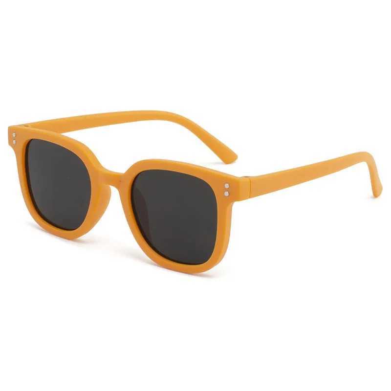 New Children Sunglasses Fashion Colorful Kid Sun Glasses Boy Girl Unisex Vintage square Goggle UV400 Z250411